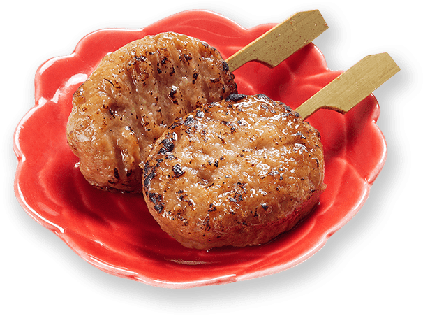 国産鶏の焼つくね串